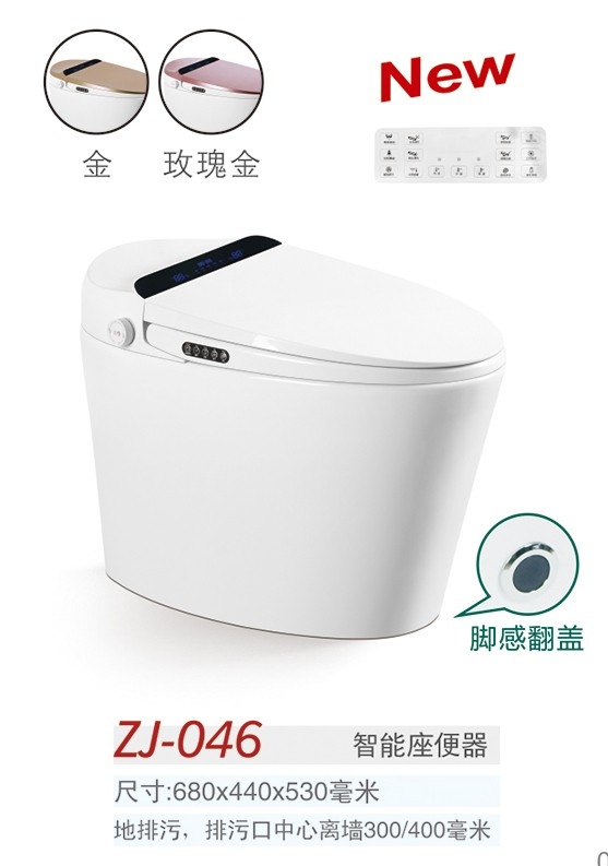 中洁卫浴 智能马桶 ZJ-046