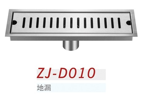 中洁卫浴 不锈钢地漏 古铜色 ZJ-D010