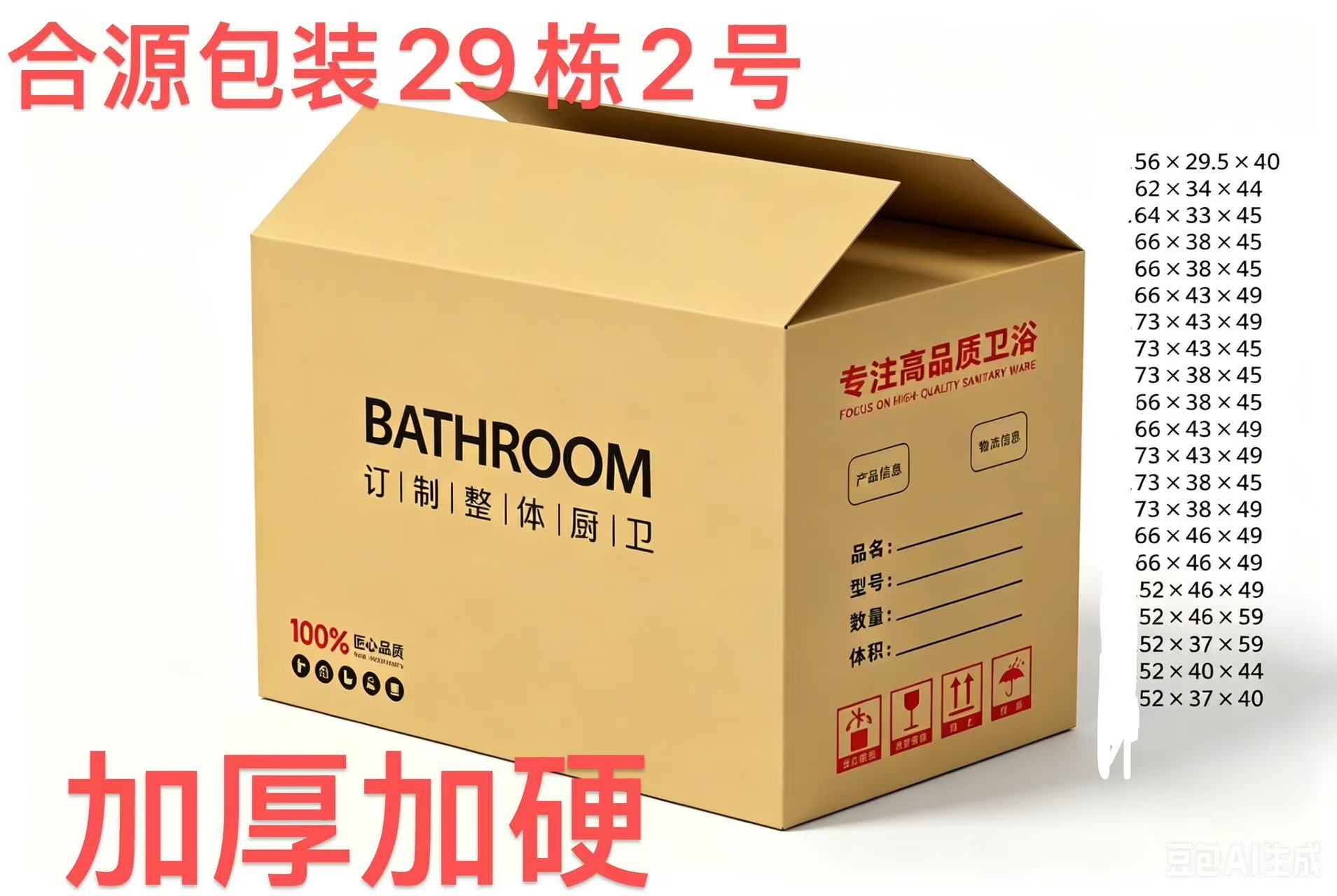 合源包装加厚加硬